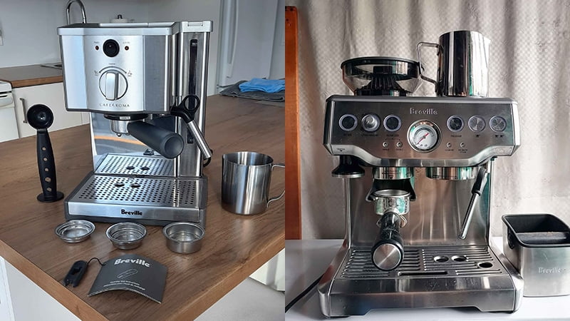 breville esp8xl cafe roma review
