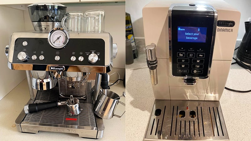 Comparison Between Delonghi La Specialista vs Dinamica