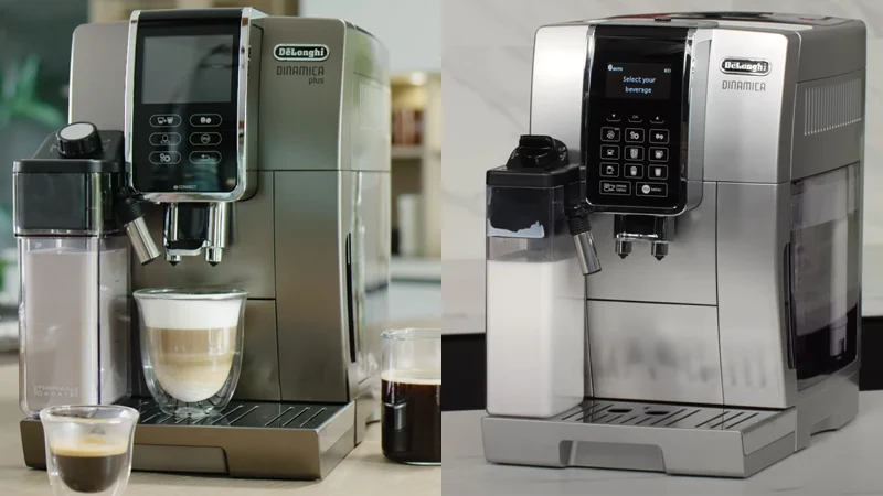 De'Longhi Dinamica Plus with LatteCrema System, Fully Automatic Coffee  Machine, Colored Touch Display & Reviews