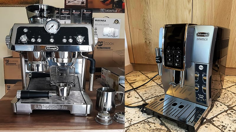 Delonghi La Specialista vs Dinamica: Comparison Review