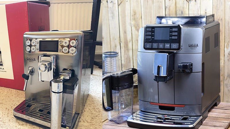 Design Comparison BetweenGaggia Babila vs Cadorna Prestige