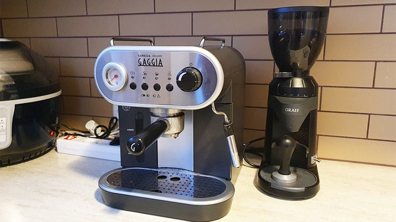 Design Of Gaggia Carezza Deluxe
