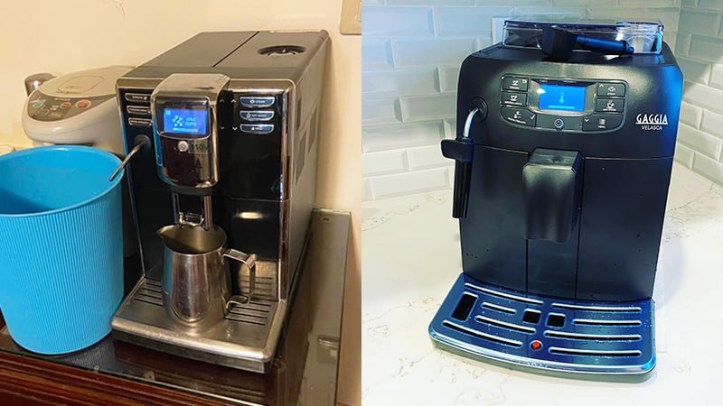 Stainless Steel Wand Of Gaggia Anima vs Velasca