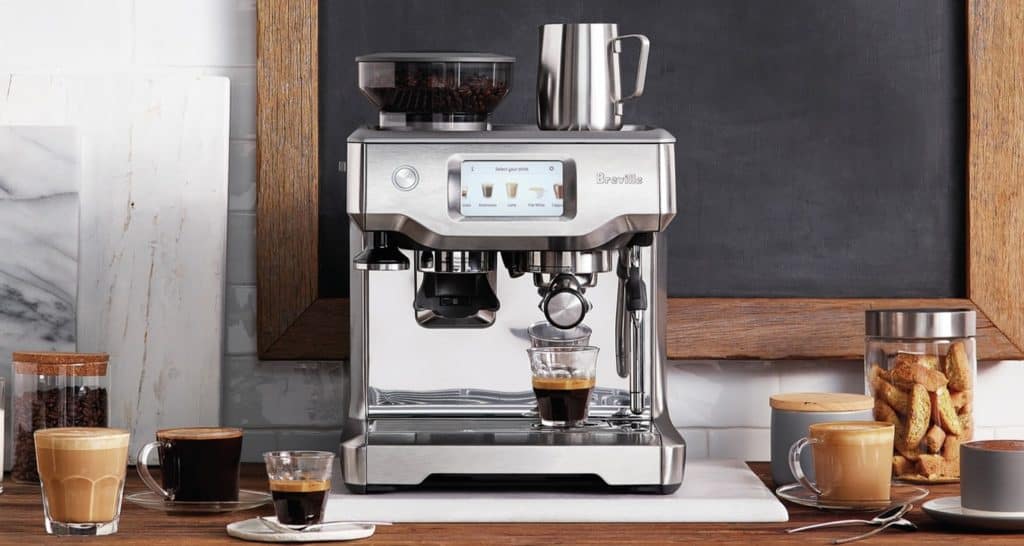 Both Breville Oracle Touch and Barista Touch use touchscreen control
