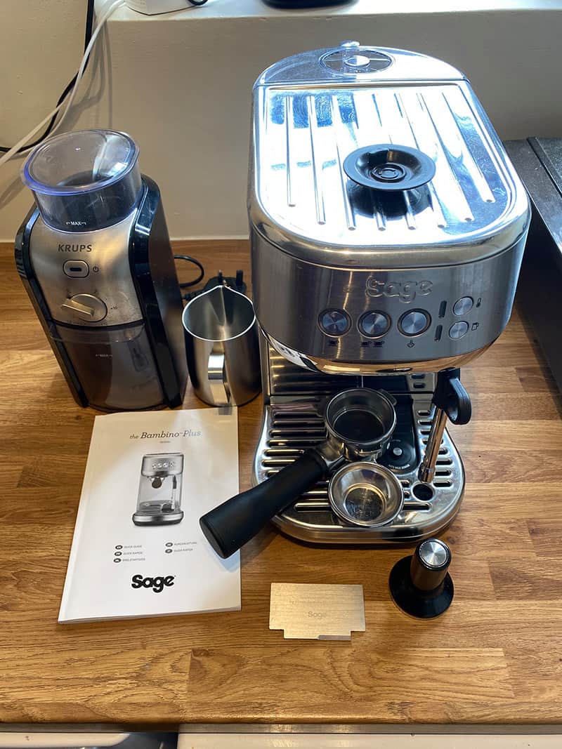 Bambino Plus BES500 pump in action