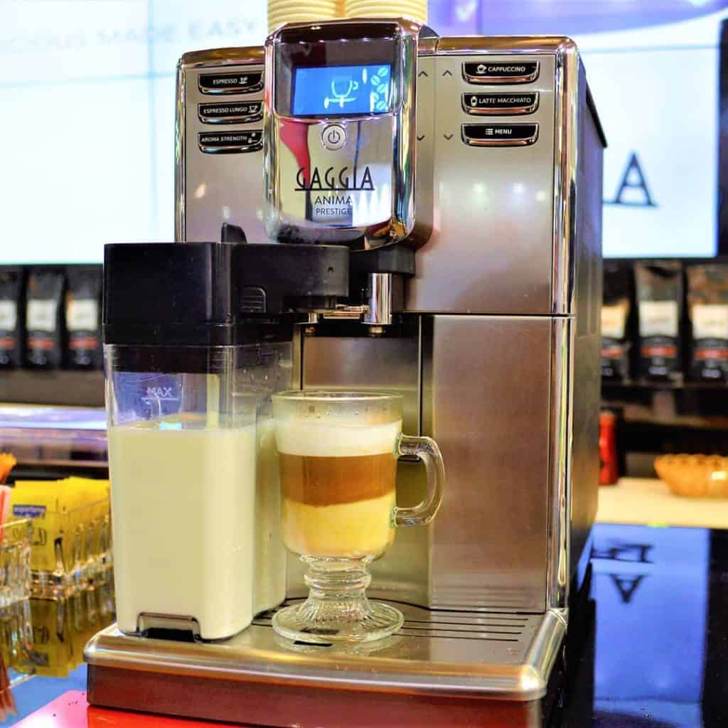 Gaggia Anima Prestige and Babila both have sleek designs