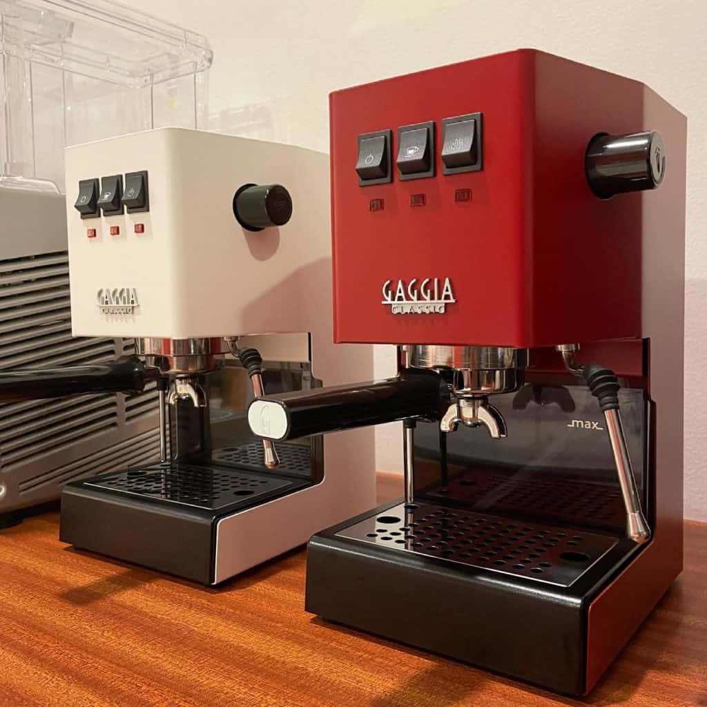 Gaggia Classic Pro heats the water in around 30 seconds