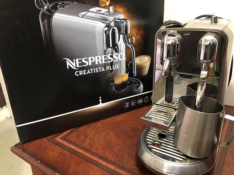 Nespresso Creatista Plus Type Of Espresso Machine
