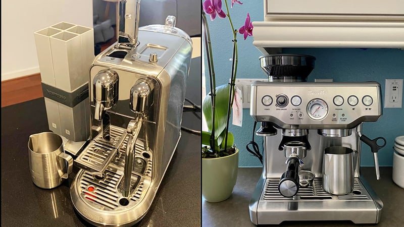 Nespresso Creatista Plus vs Breville Barista Express Review