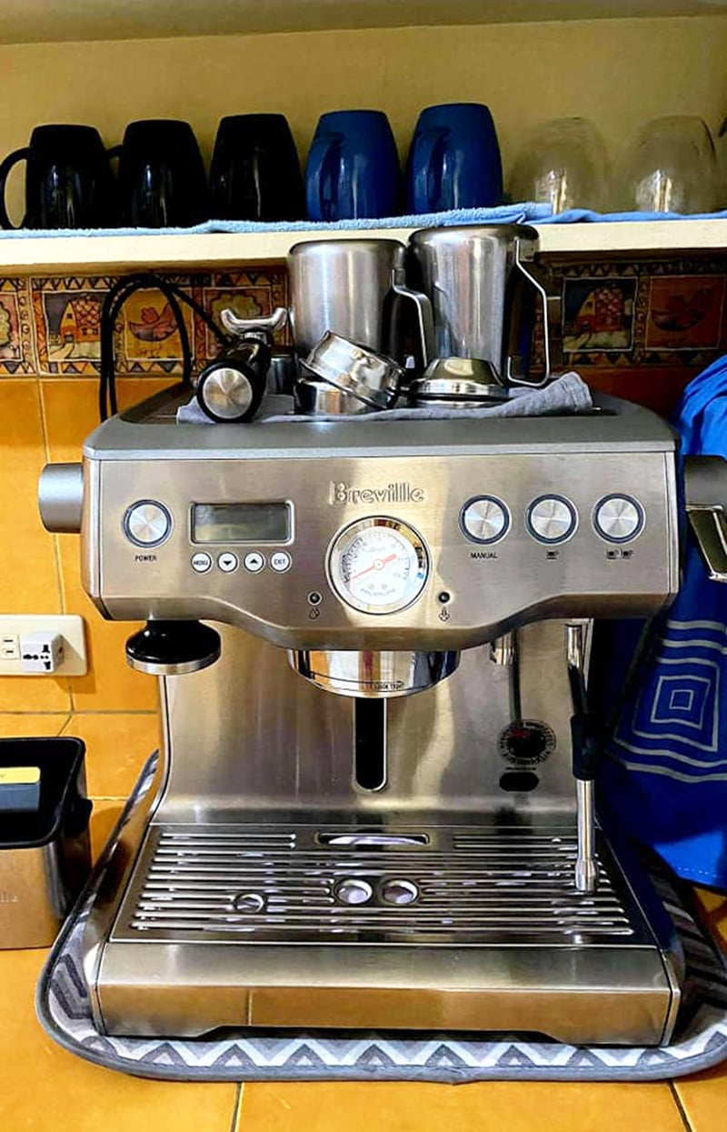 Breville Dual Boiler Interface