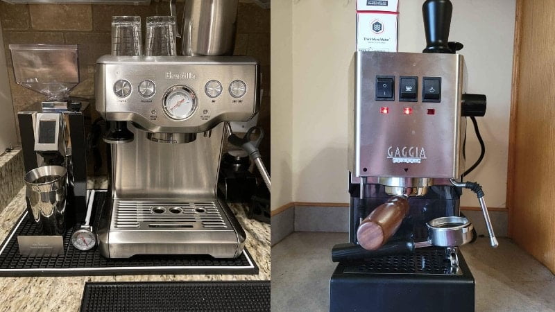 Breville Infuser vs Gaggia Classic: Let's Find Out The Greater Espresso Machine For The Beginner
