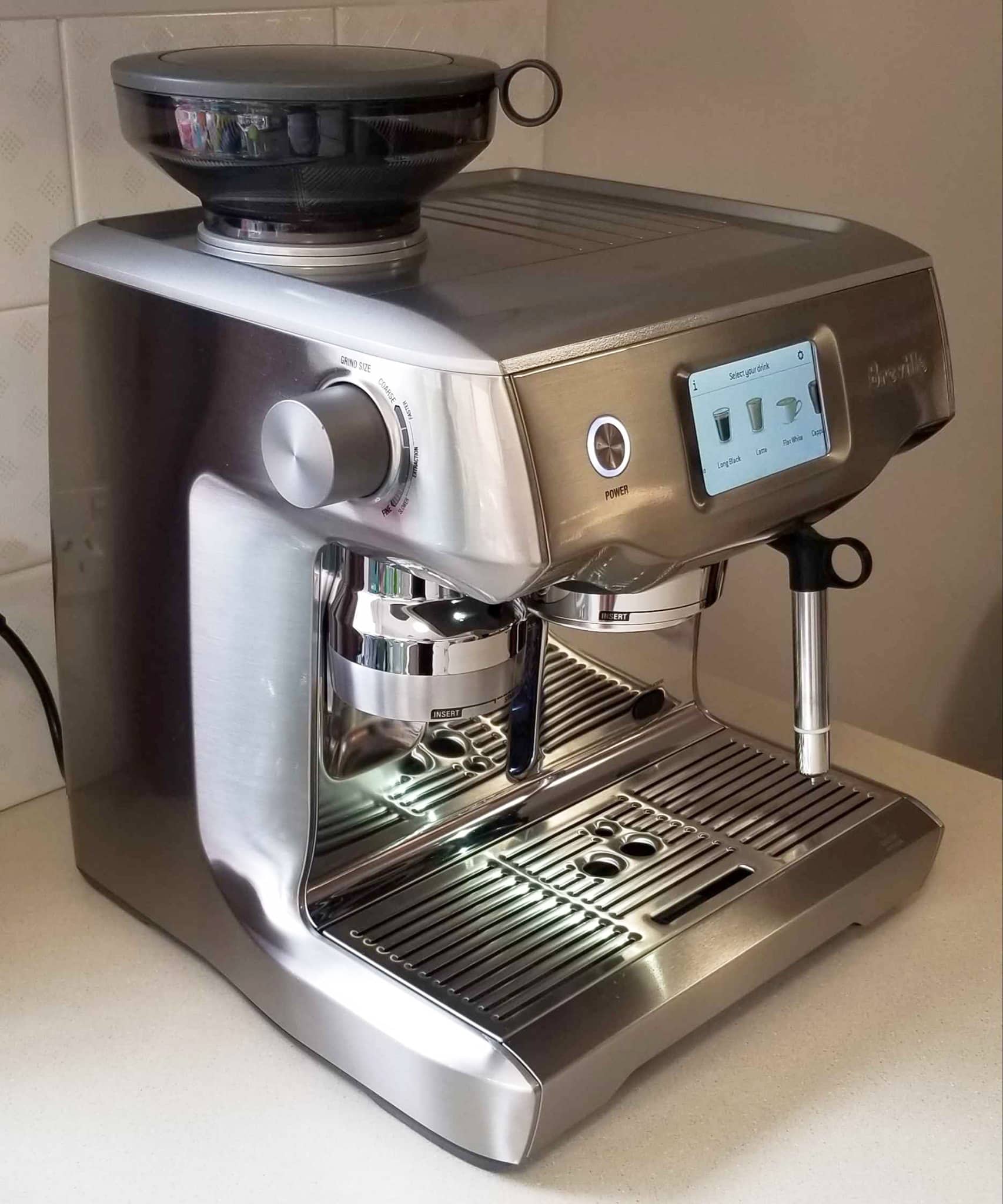 Breville Oracle Touch Coffee Grinding
