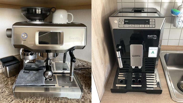 Breville Oracle Touch vs Delonghi Eletta: 7 Key Differences