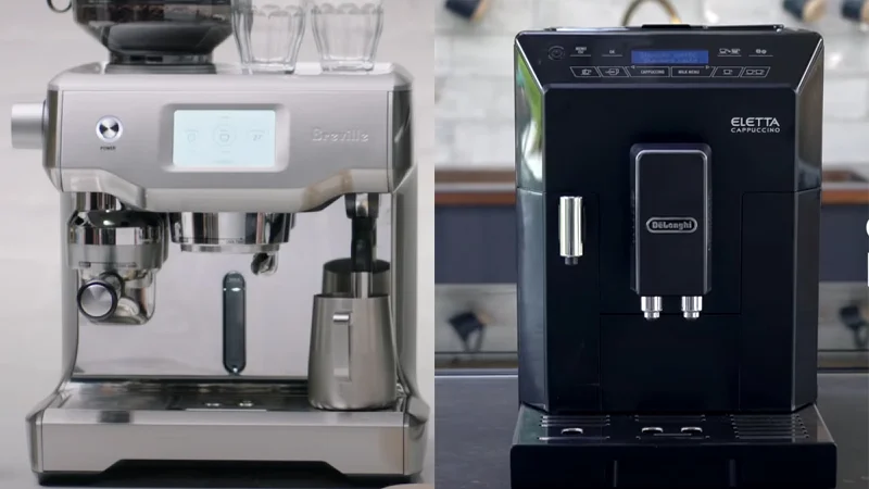 breville oracle touch vs delonghi eletta: which espresso machine is best?