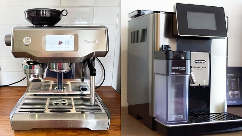 Breville Oracle Touch vs DeLonghi Prima Donna Review