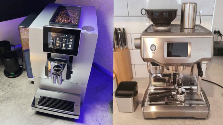 Breville Oracle Touch vs Jura Z8: 2 Super Automatic Machines