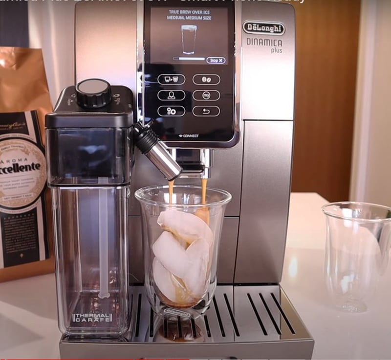 DeLonghi Dinamica Plus Coffee Output