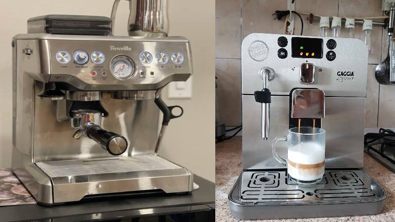 gaggia brera vs breville barista express