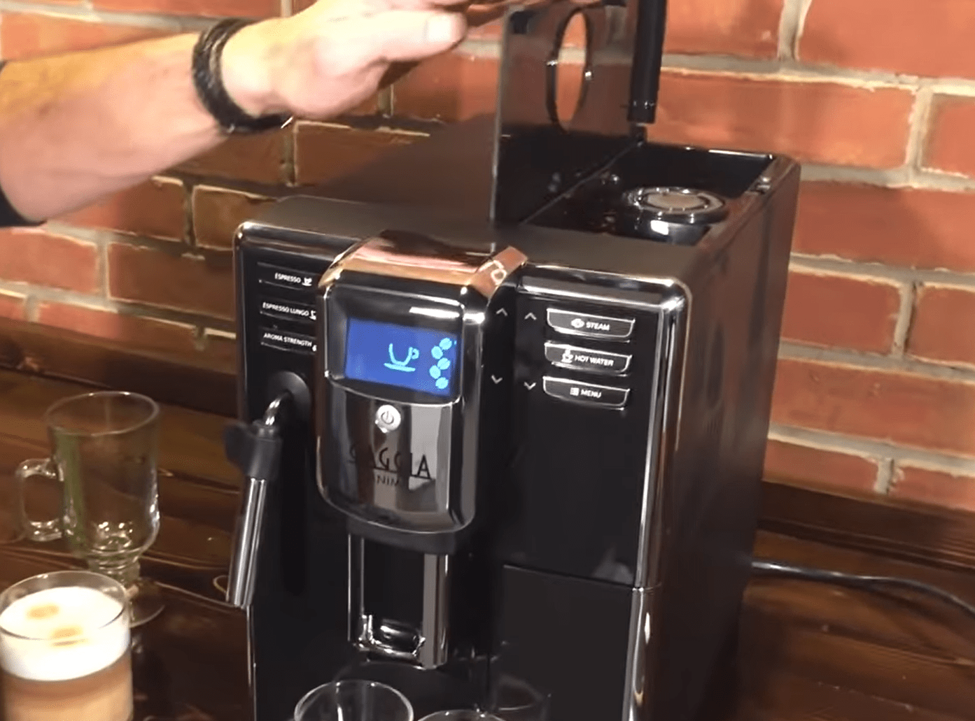 Grinder of Gaggia Anima