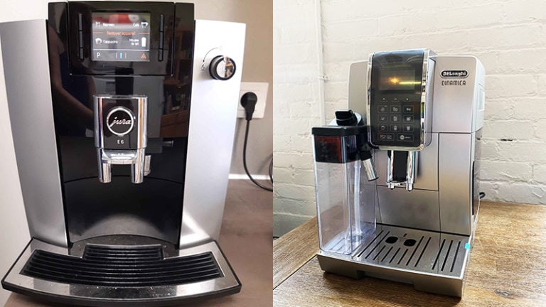 Jura E6 vs DeLonghi Dinamica Plus: Review 6 Key Differences