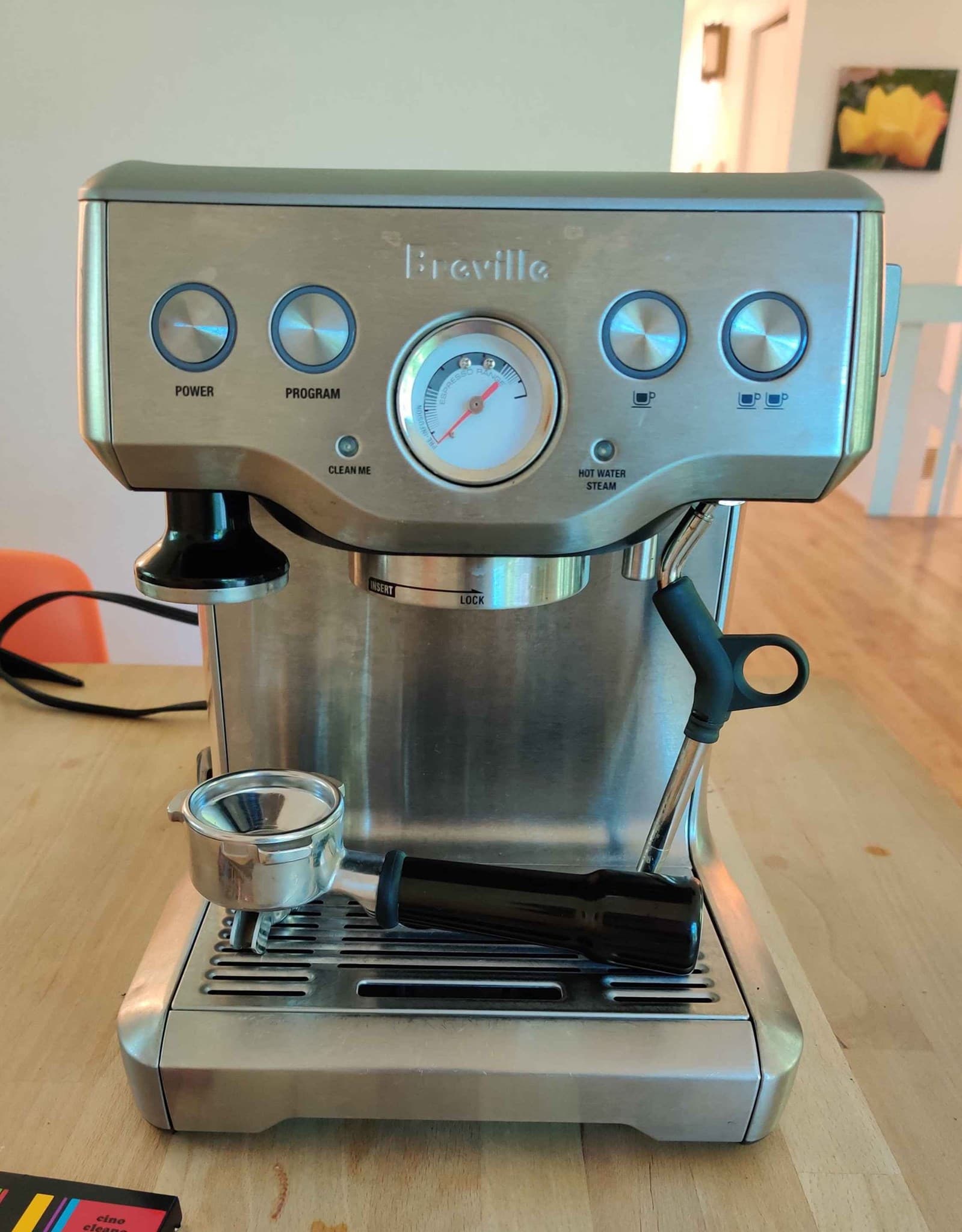 Steam wand of The Breville Infuser