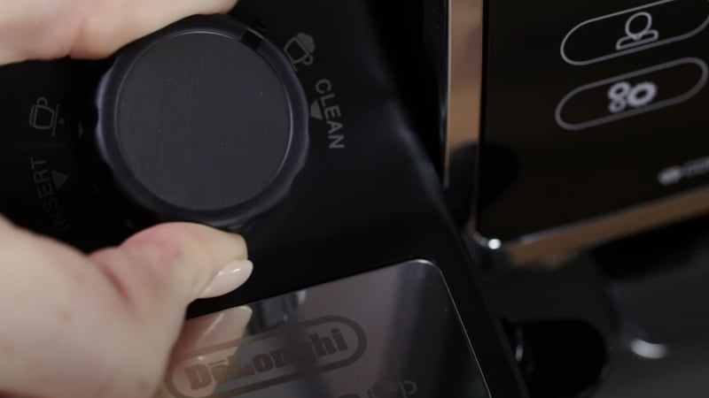the milk foam knob