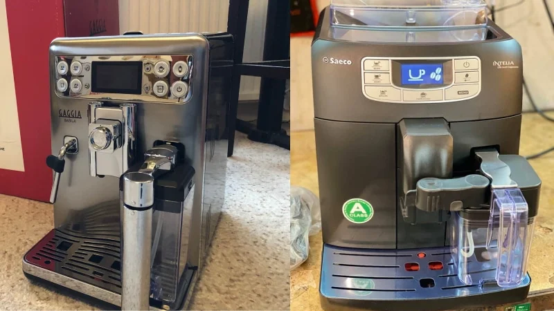 Both Gaggia Velasca Prestige and Babila are equipped with a conical burr grinder