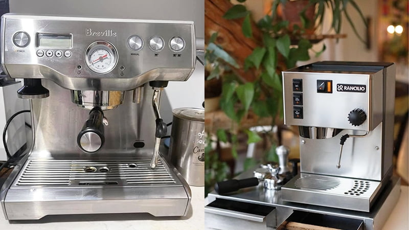 Breville Dual Boiler vs Rancilio Silvia: Which Is The Best?