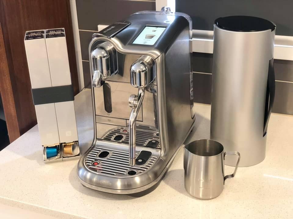 Breville Nespresso Creatista Pro has an 68oz water tank