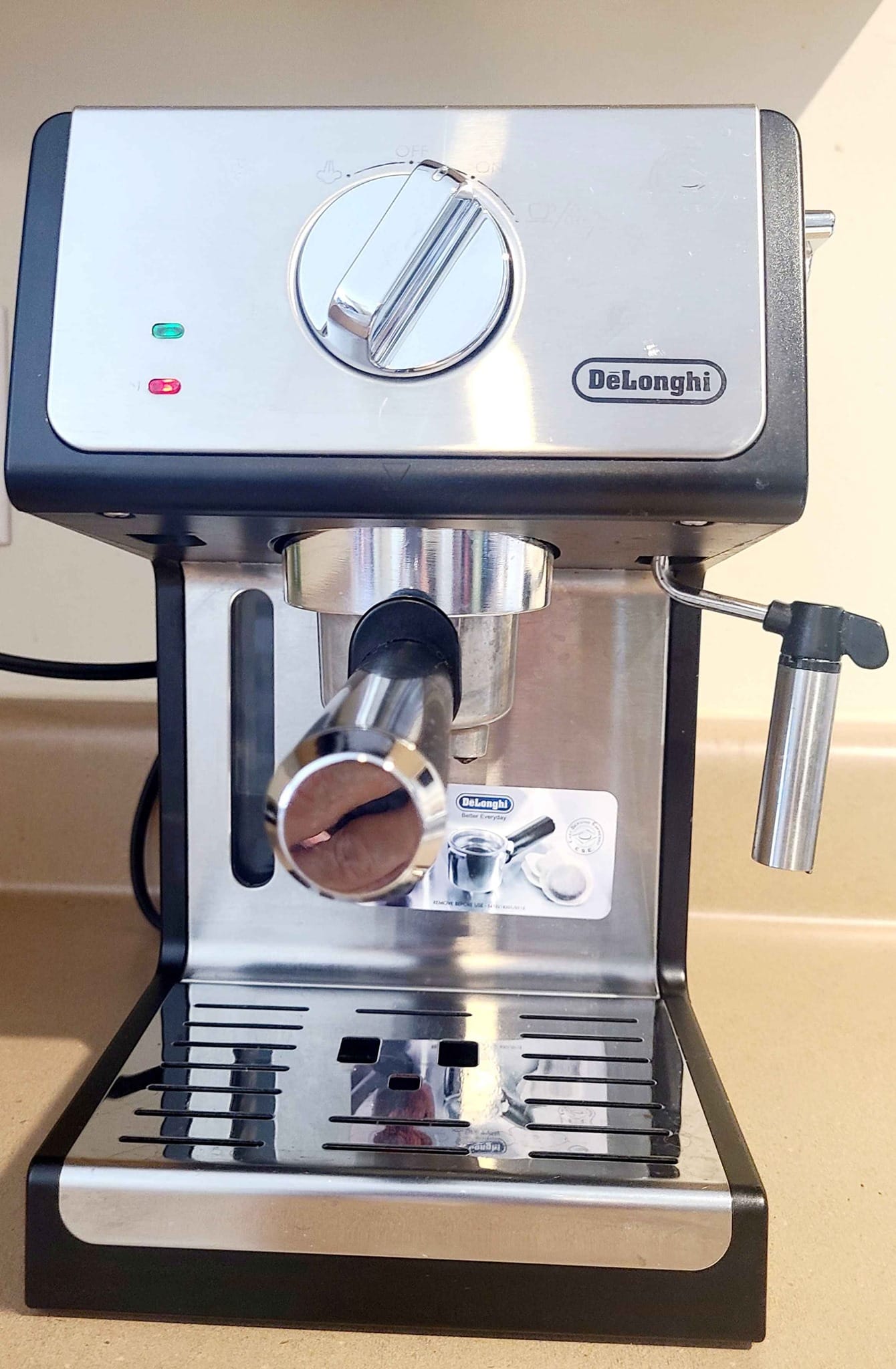 ECP3420 delivers great coffee flavor from the first cup
