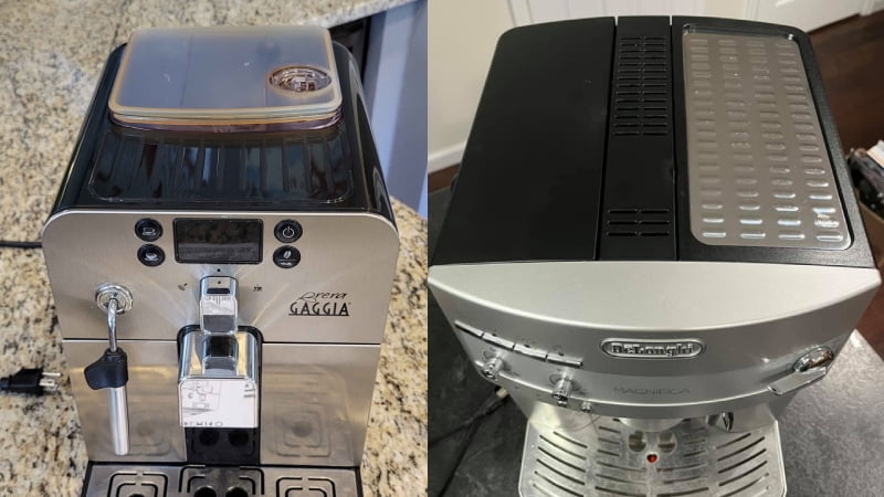 Gaggia Brera and Delonghi ESAM3300 are designed with a conical burr grinder