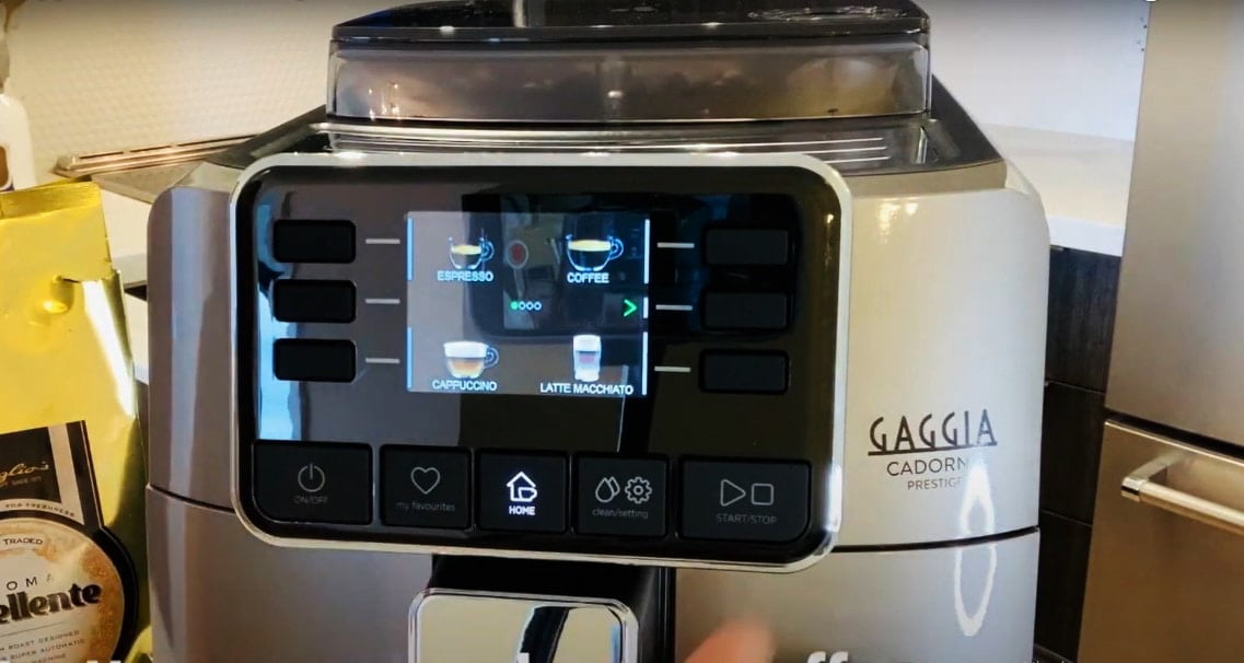 Gaggia Cadorna Prestige Espresso Flavor