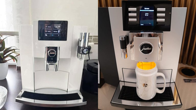Jura E8 vs X8: Comparing the Features & Performance