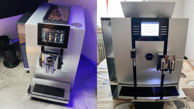 Jura Z8 vs Giga W3: Automatic Filter vs 43 Special Recipes