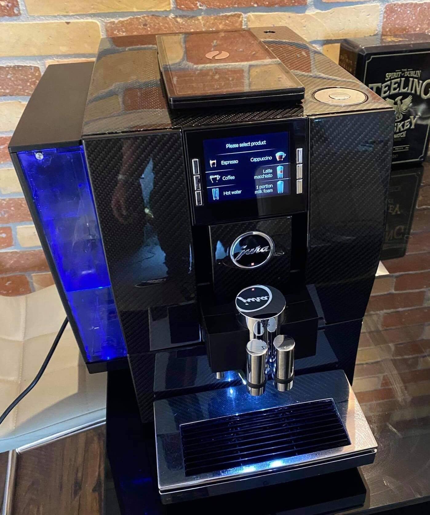 Jura Z6 can brew pre-ground coffees