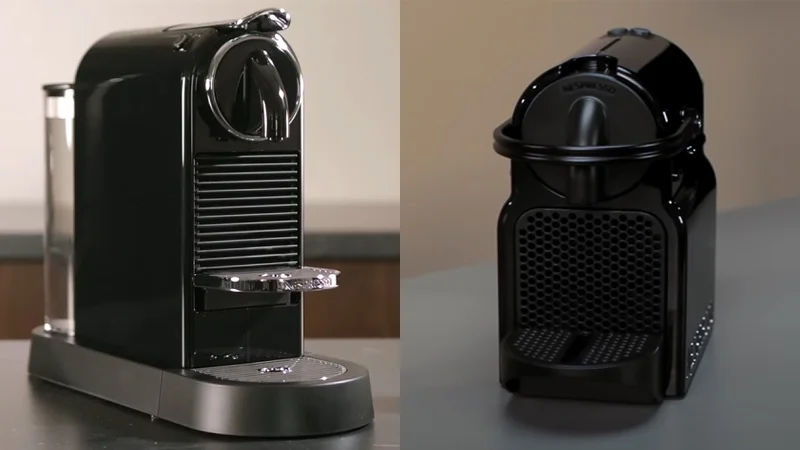 nespresso citiz vs inissia: comparing two quality pod machines