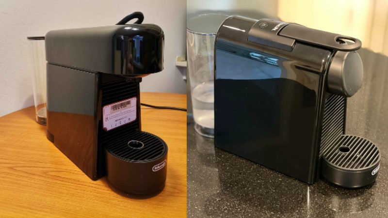 Nespresso Essenza Plus vs Mini: Design & Material