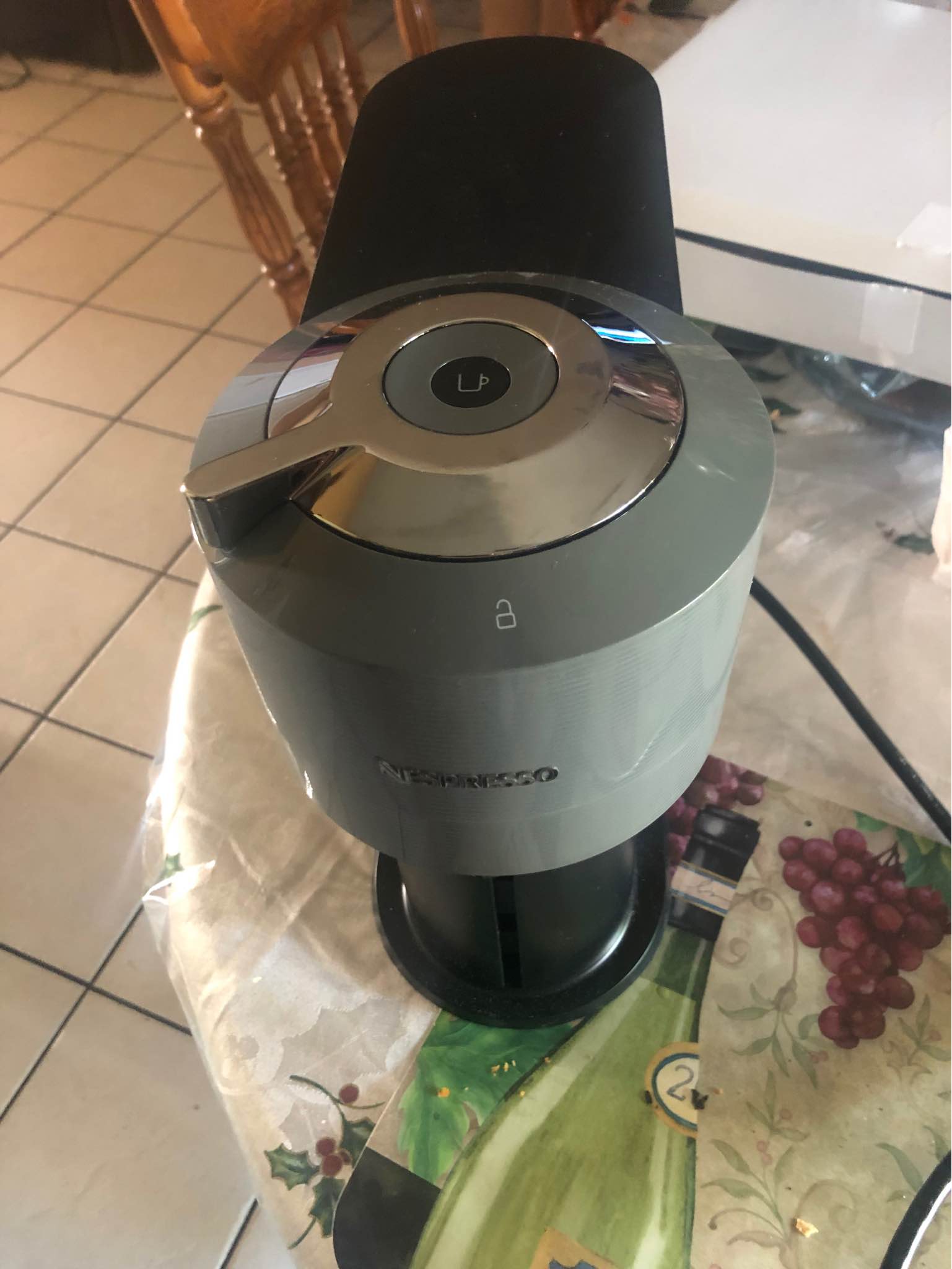 One-touch brewing system of Nespresso Vertuo Next