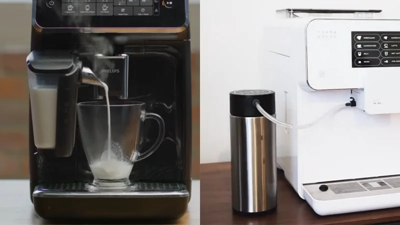 automatic milk frothing systems