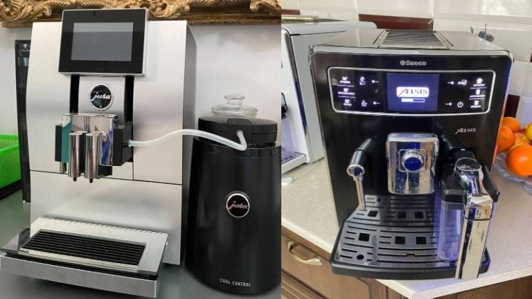 Jura Z8 vs Saeco Xelsis: My Complete And Honest Review On 2 Expensive Super-Automatic Espresso Machines