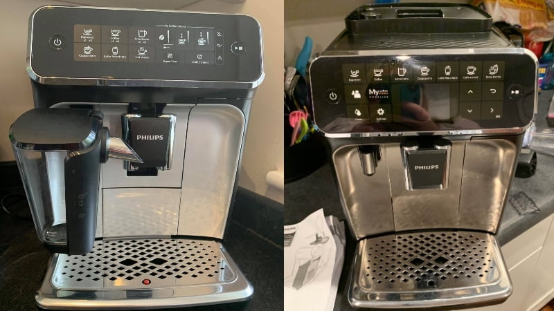 PHILIPS 3200 Series Fully Automatic Espresso Machine, LatteGo Milk Frother,  5 Coffee Varieties, Intuitive Touch Display, 100% Ceramic Grinder