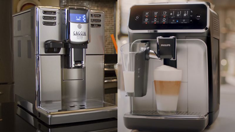 Cafe Bueno Super Automatic Espresso & Coffee Machine - Durable  Automatic Espresso Machine With Grinder and Milk Frother- Easy To Use Espresso  Coffee Maker Combo 7 Touchscreen - 19 Coffee Recipes