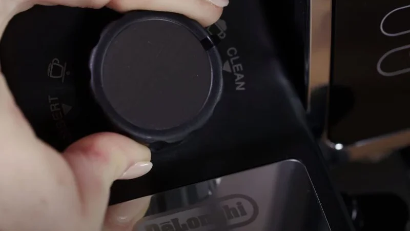 the foam texture dial