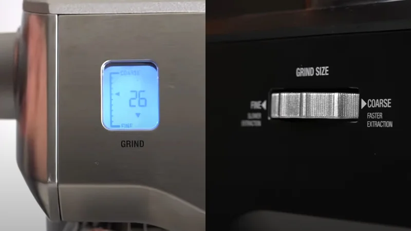 only change the grind settings when the grinder is running