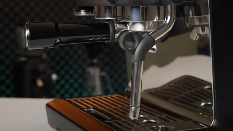 the barista touch's automatic steam wand
