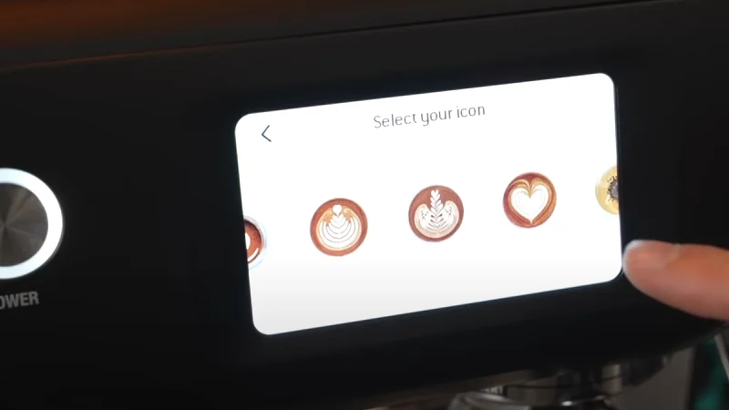 the la specialista allows you to save up to 8 personalized recipes
