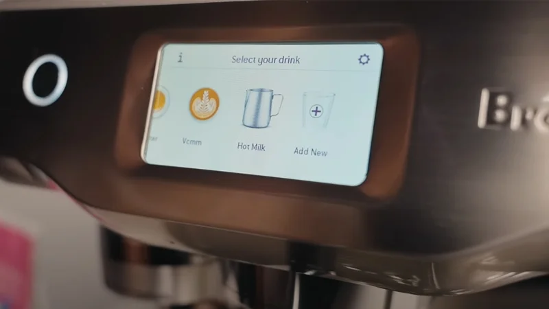 the oracle touch's touch screen