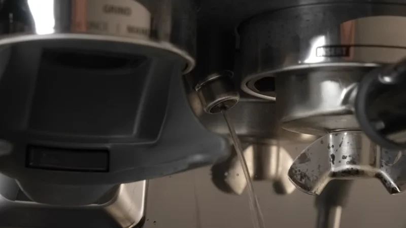 the barista touch has a hot water outlet
