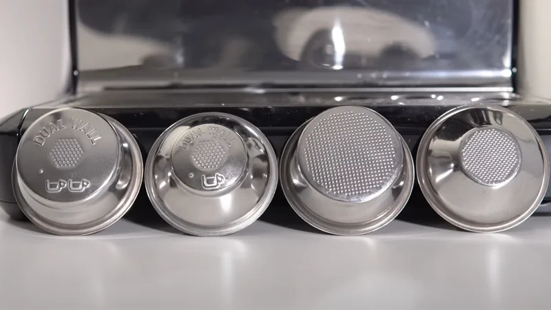 the barista touch includes both single-wall and double-wall filter baskets