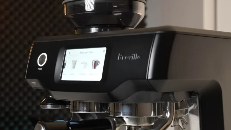 the barista touch's touchscreen